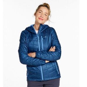 L.L Bean Women's PrimaLoft Packaway Coat and Vest